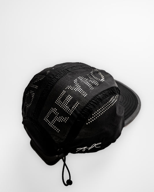 AR Black Running Cap
