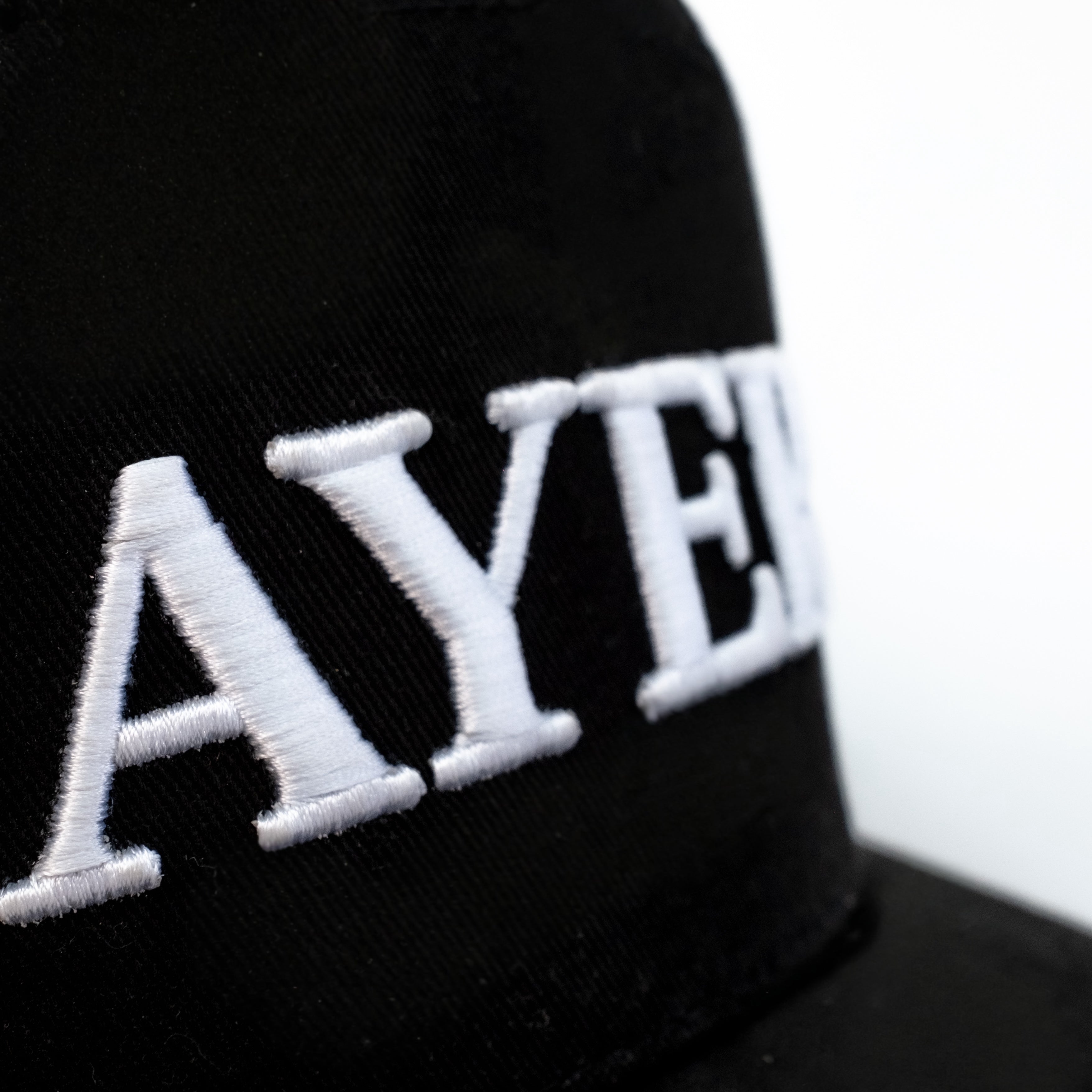 Black AYER Cap