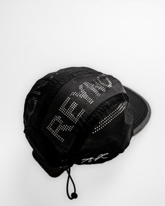 AR Black Running Cap