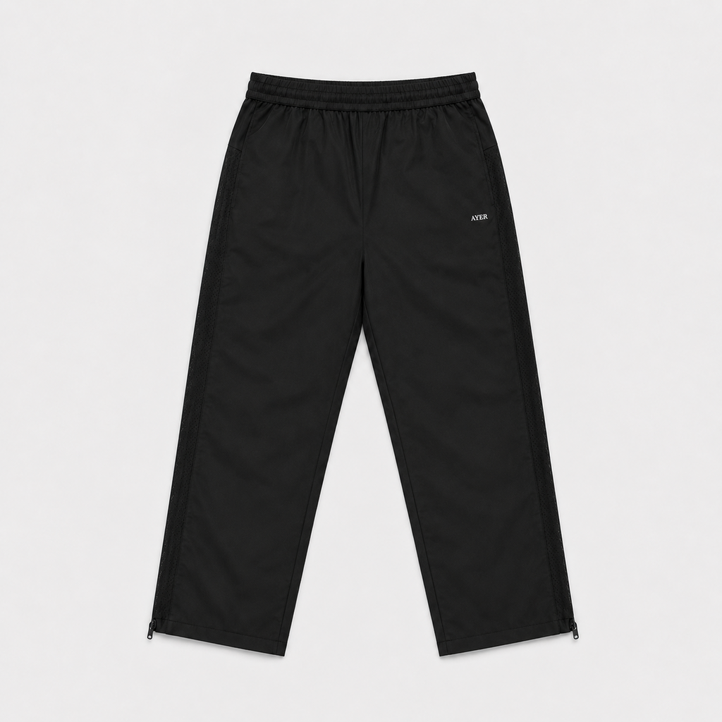 Black Silent Statement Pants