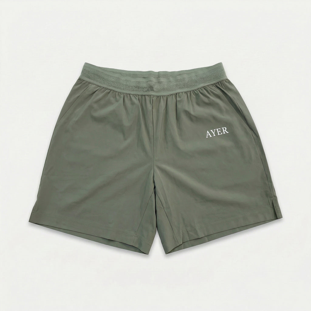 Olive Stride Shorts