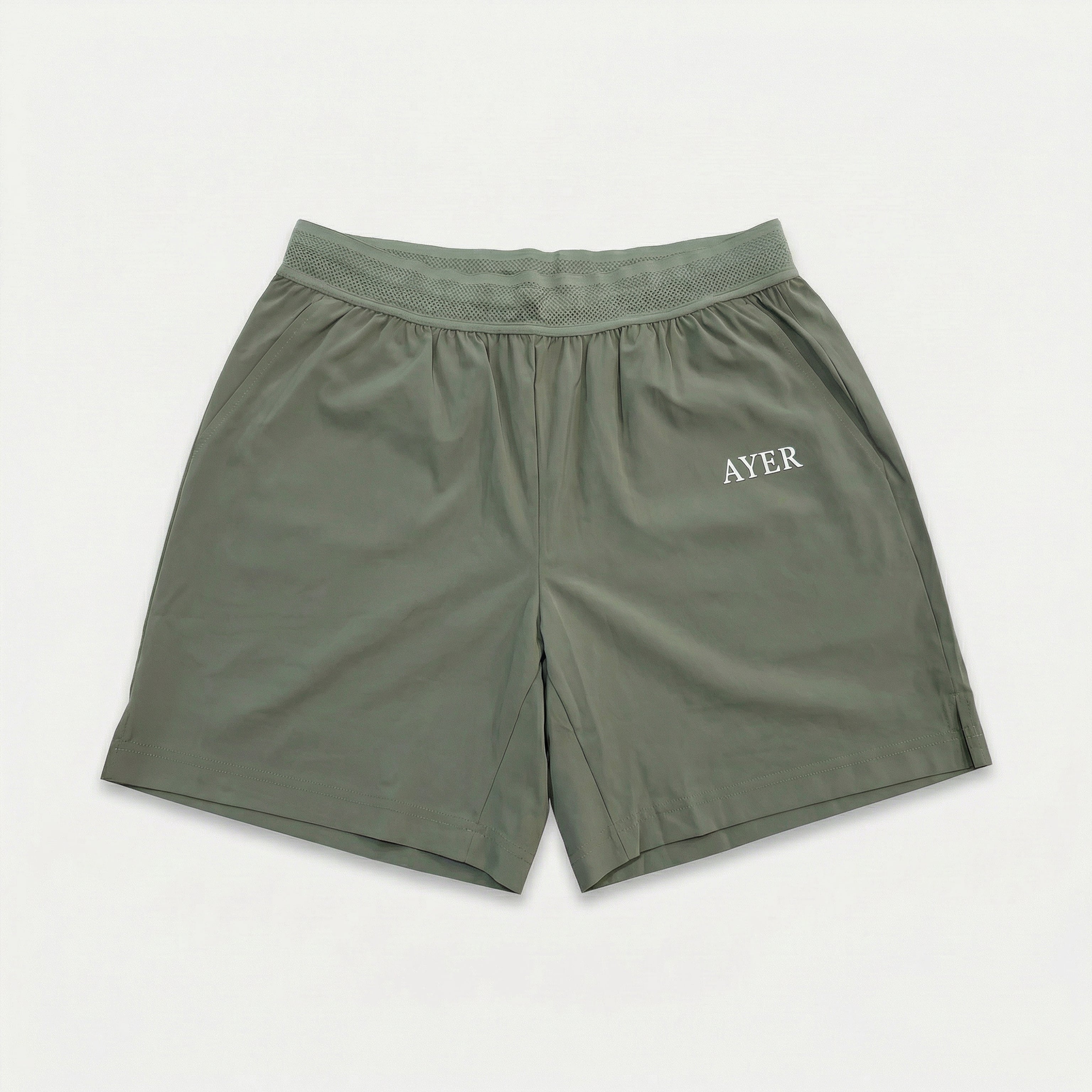 Olive Stride Shorts