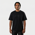 Black Embossed T-Shirt