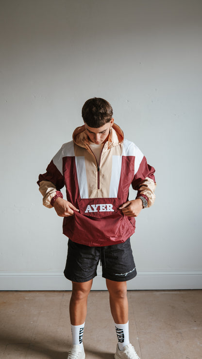 AYER Maroon Spray Jacket