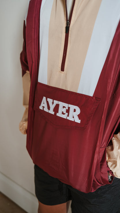 AYER Maroon Spray Jacket
