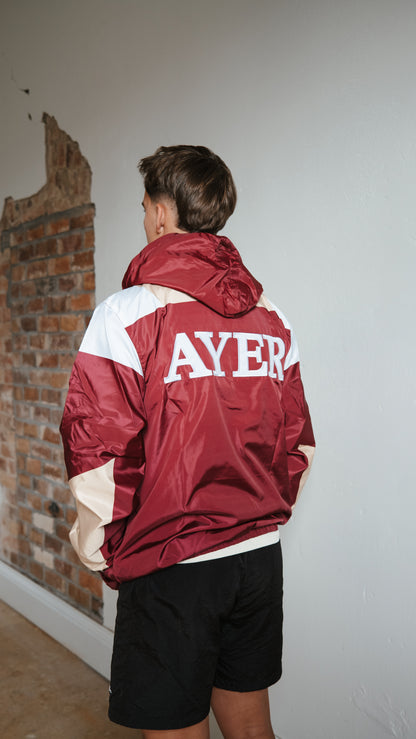 AYER Maroon Spray Jacket