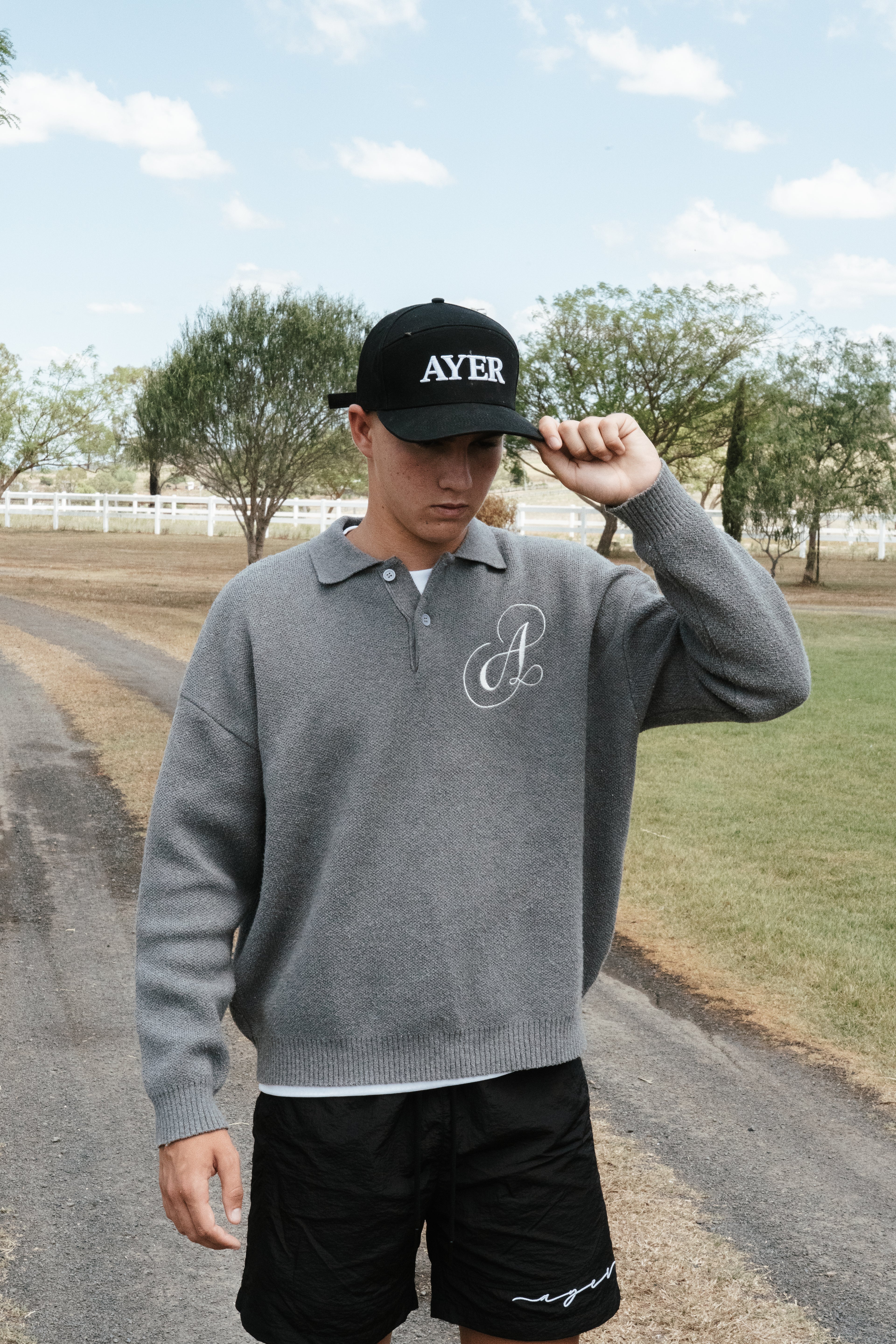 Black AYER Cap