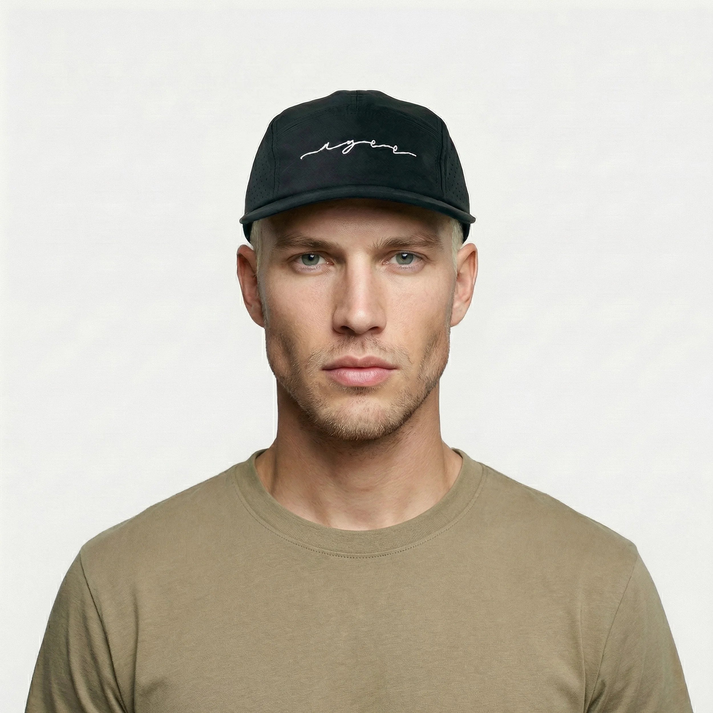 Black Track Cap