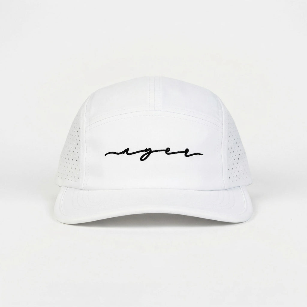 White Track Cap