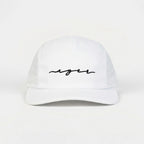 White Track Cap