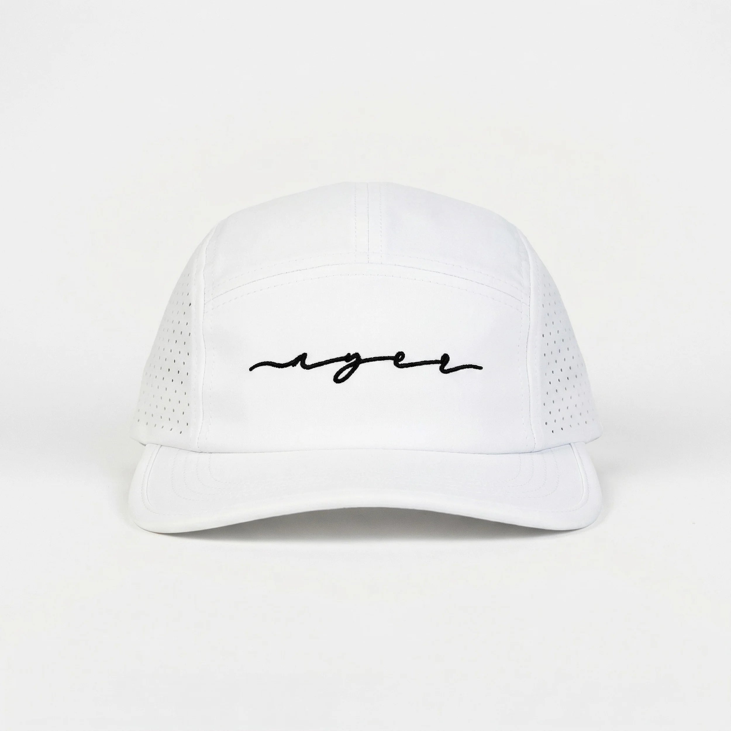 White Track Cap