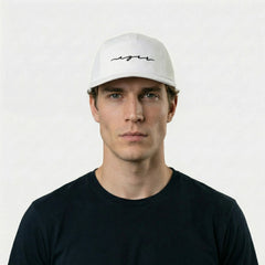 White Track Cap