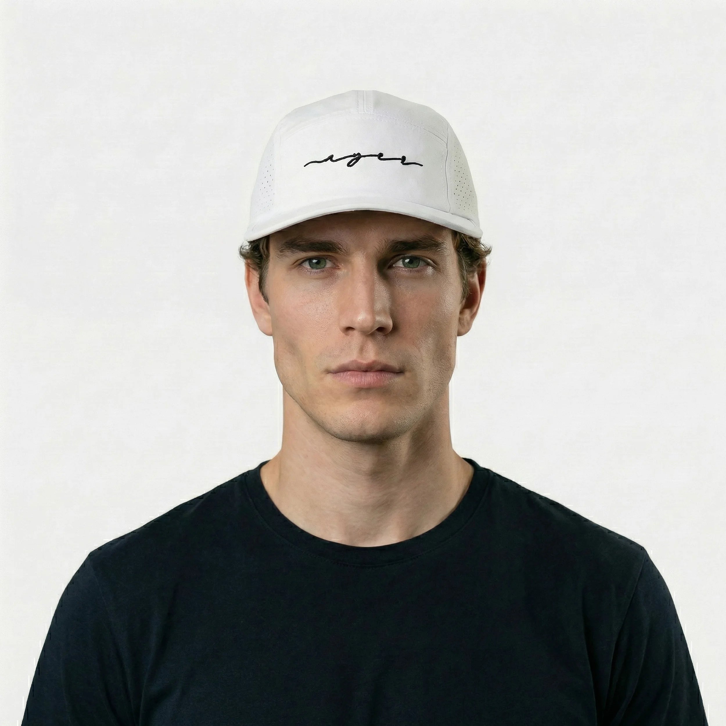 White Track Cap