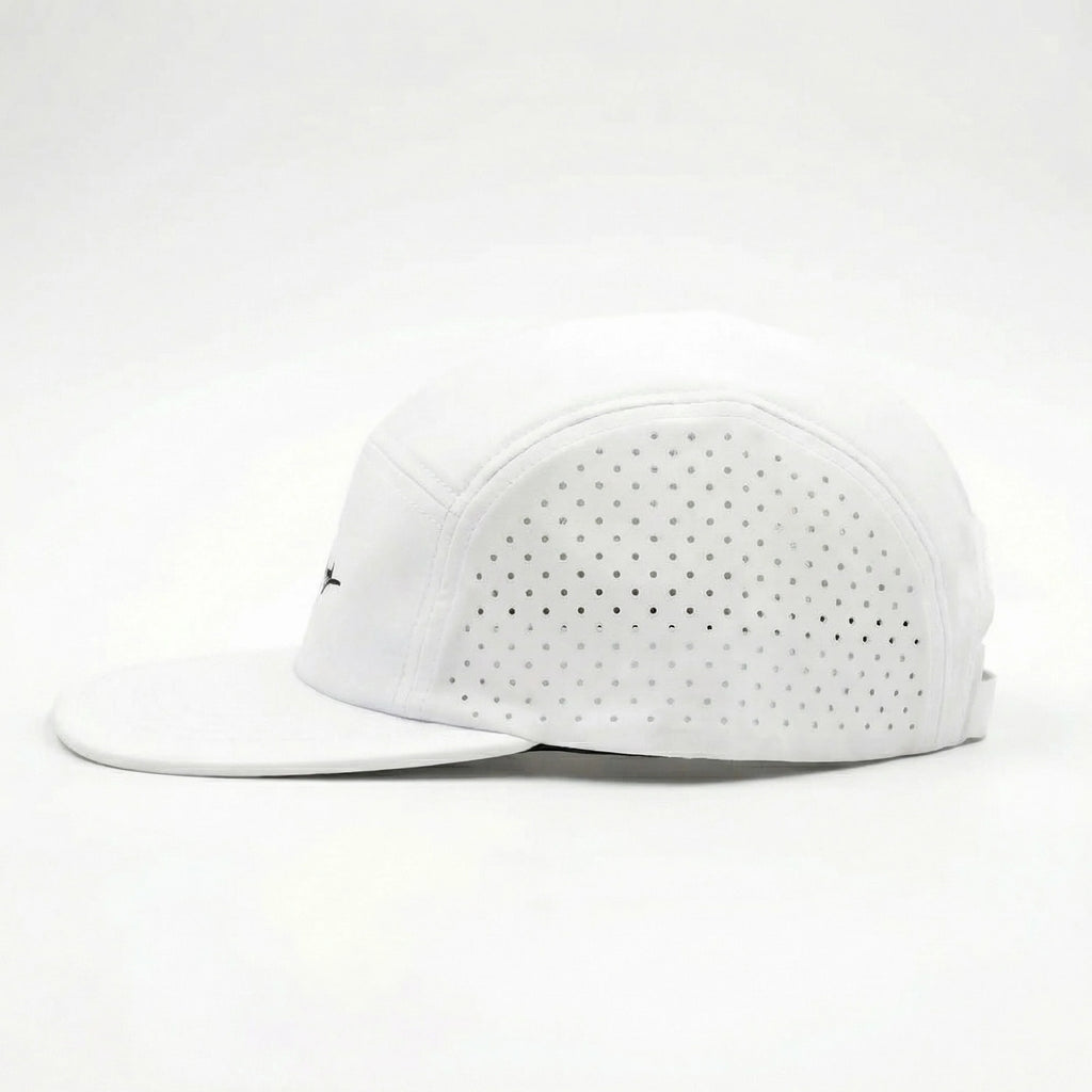 White Track Cap