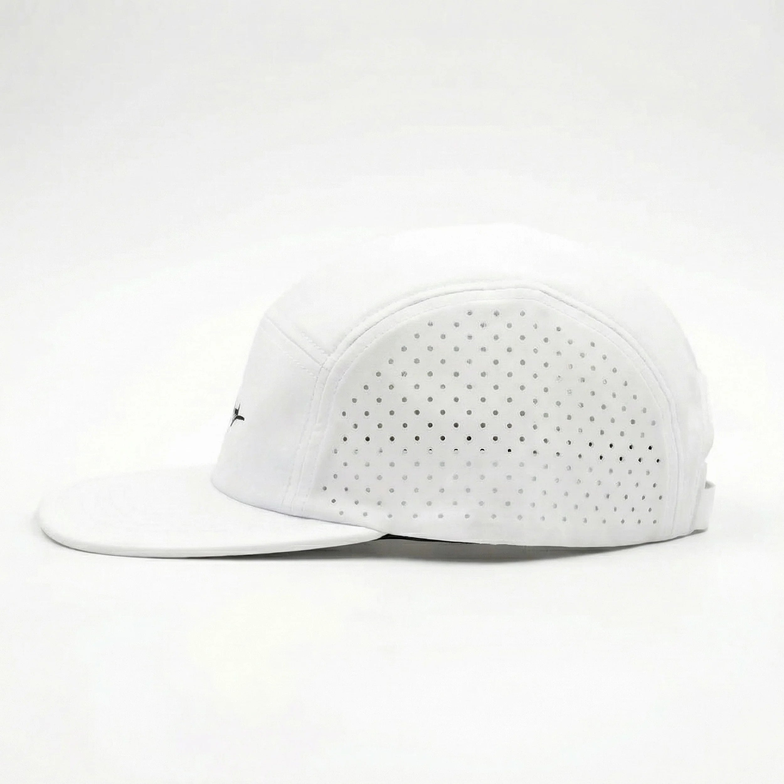 White Track Cap