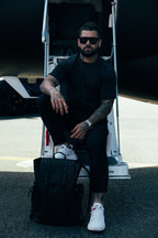 Black Silent Statement Pants