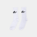 White/Black AYER sock