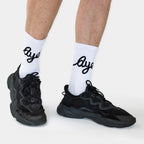 White/Black AYER sock