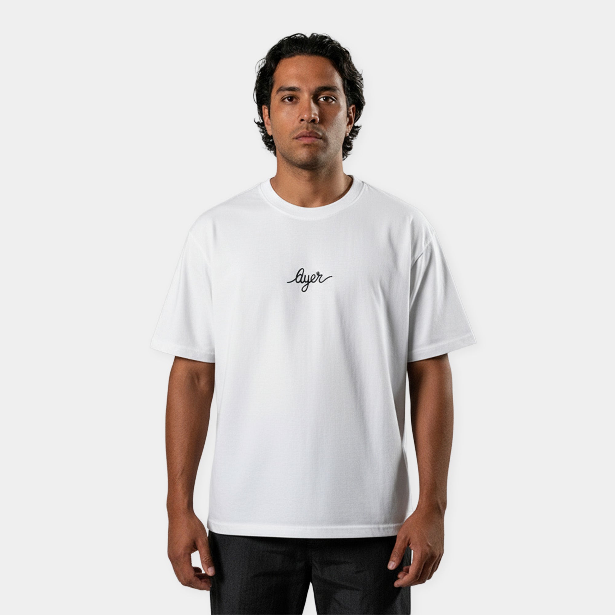 White AYER Classic T-Shirt