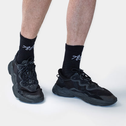 Black Sports Sock