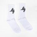 White/Black AYER sock