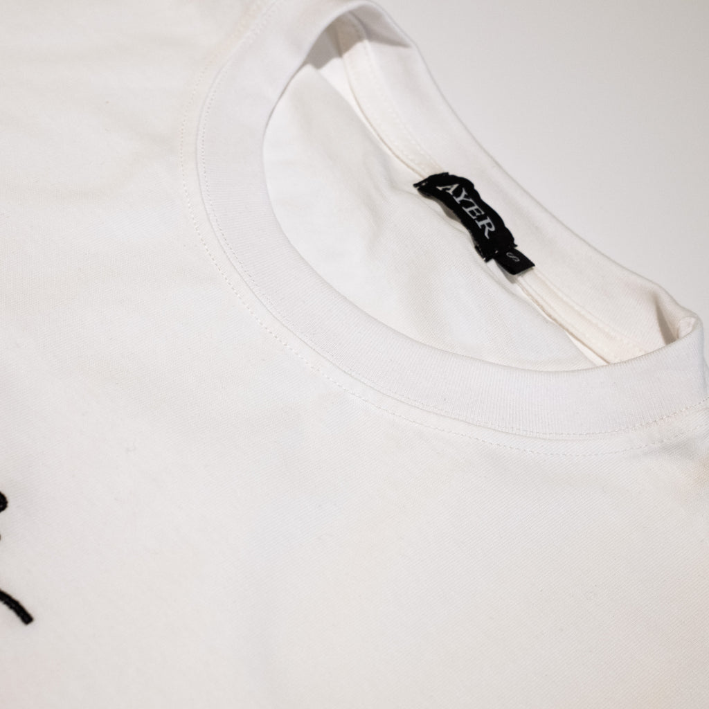 White AYER Classic T-Shirt